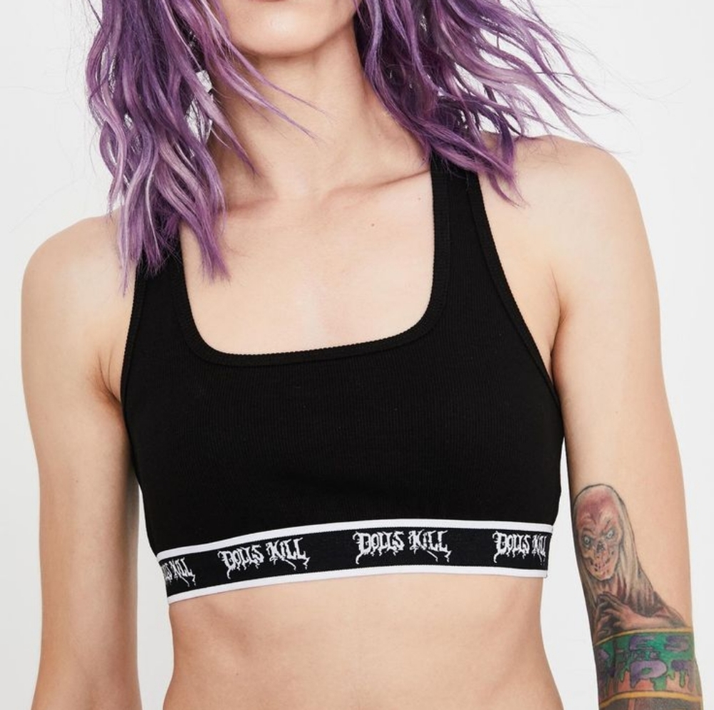 SOLD Current Mood Miss Legit Sports bra top